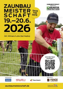 Poster Zaunbaumeisterschaft 2026