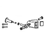 Anbausatz für Druckstange hinten