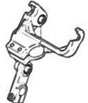 Hebelsystem komplett montiert